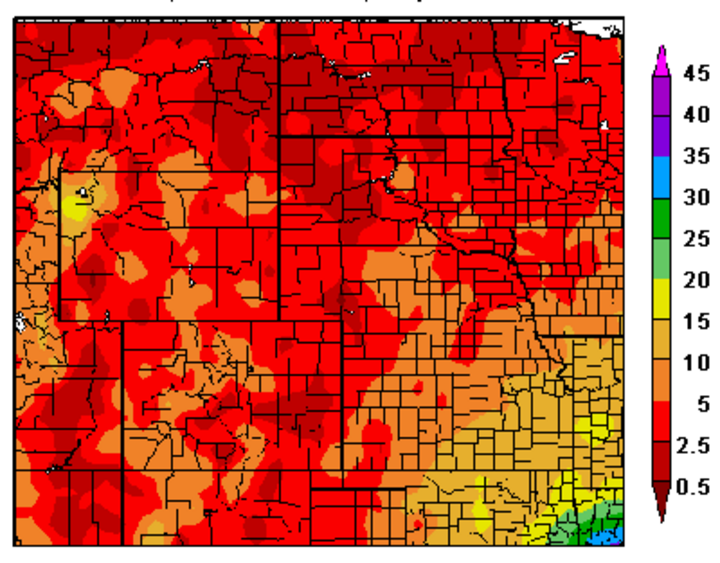 Westsern Plains Precipitation