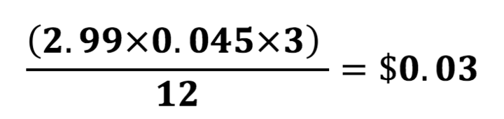 Wheat marketing sample equation