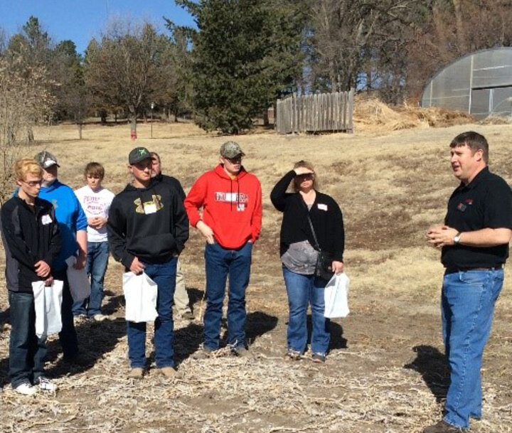 Youth at previous agronomy day