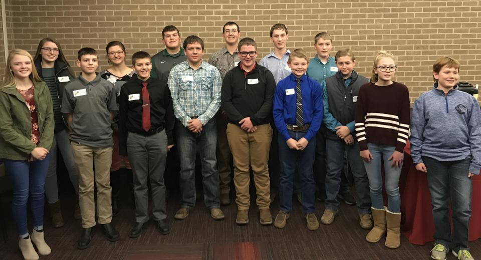 Innovative Youth Corn Challenge Banquet attendees