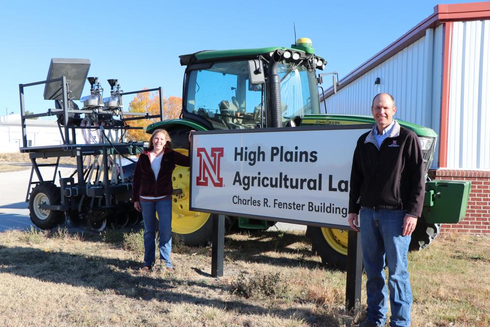 High Plains Ag Lab outdoor sign