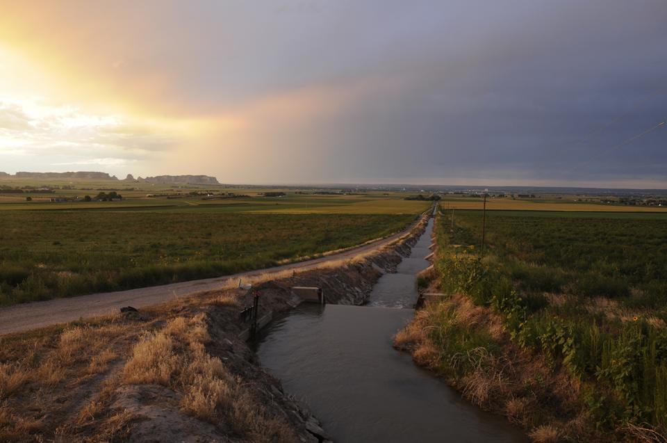 Nebraska irrigation canal