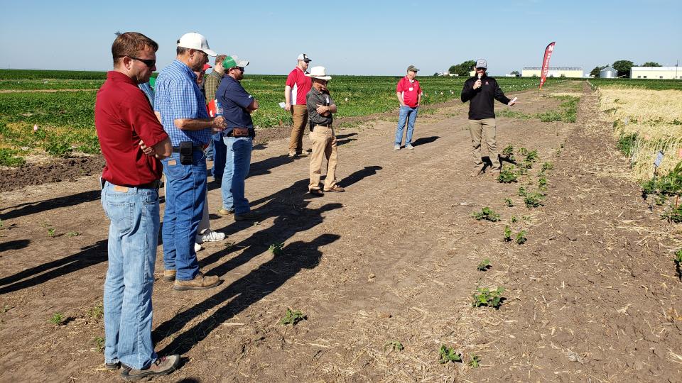 2021 Weed Management Field Day project demo