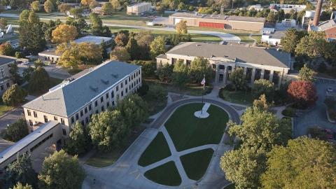 aerial view of East Campus