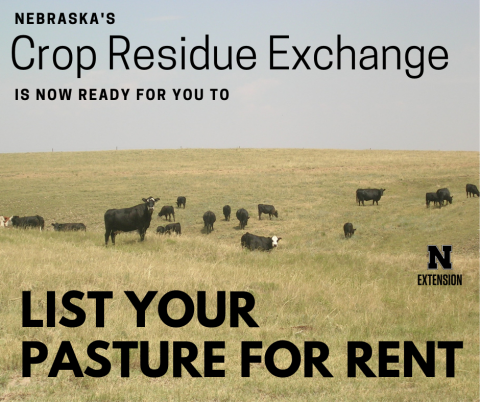 Nebraska Crop Residue Exchange now lists pastures