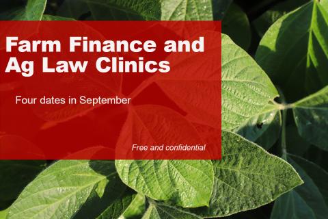 Farm finance clinic banner