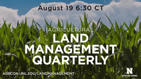 Graphic Ad for Land Management Quarterly