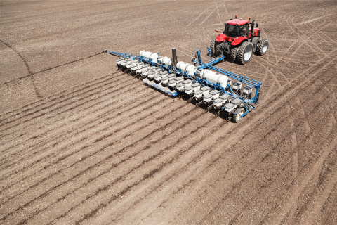 Tractor planting